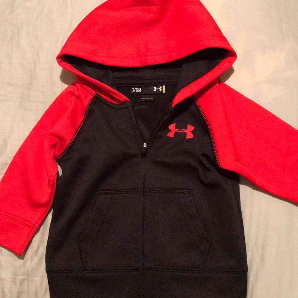 Under armour zip up jacket